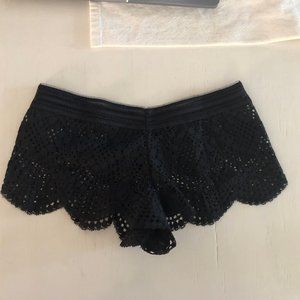 Victoria's Secret Dream Angels Lace Boy Shortie, Black, XS, NWOT